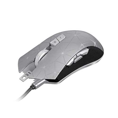 HP® M300 10000DPI USB Wired RGB Backlit Optical Gaming Mouse Supports Macro Setting for PC Gaming