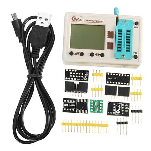 SkyPRO II 24 25 93 SPI DATA FLASH AVR STM32 SMT8 Offline Programmer Better Than EZP2010 EZP2013