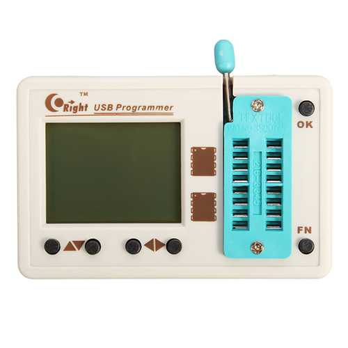 SkyPRO II 24 25 93 SPI DATA FLASH AVR STM32 SMT8 Offline Programmer Better Than EZP2010 EZP2013