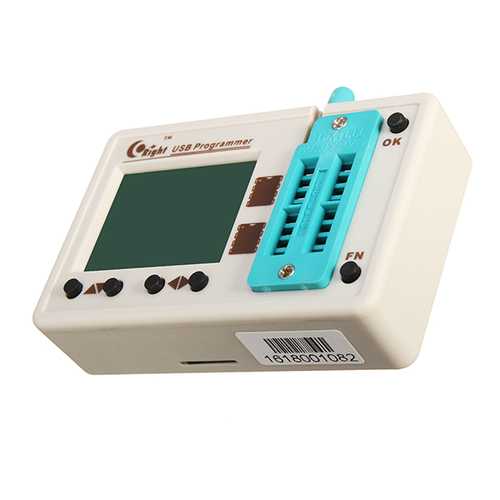 SkyPRO II 24 25 93 SPI DATA FLASH AVR STM32 SMT8 Offline Programmer Better Than EZP2010 EZP2013