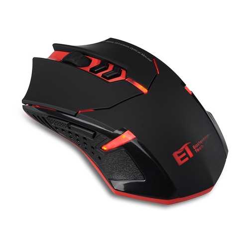 2.4G 2400DPI Adjustable Wireless Gaming Mouse 7 Buttons Backlight Quiet Mouse