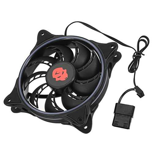 Coolman All-in-One 120mm RGB Water Cooling Cooler Heatsink for Intel AMD AM4