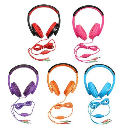 Universal 3.5mm Stereo Game Headset Headphone Earphone For Tablet Computer Phone