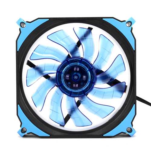 12cm 3 Pin 4 Pin LED Backlit CPU Cooling Fan Cooler for CPU PC Computer Mining Case