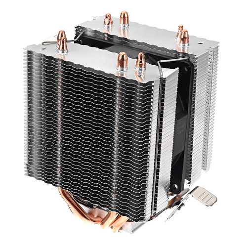 DC 12V 3Pin 4Pin 2200RPM CPU Cooling Fan Cooler Heat Sink For Intel AMD