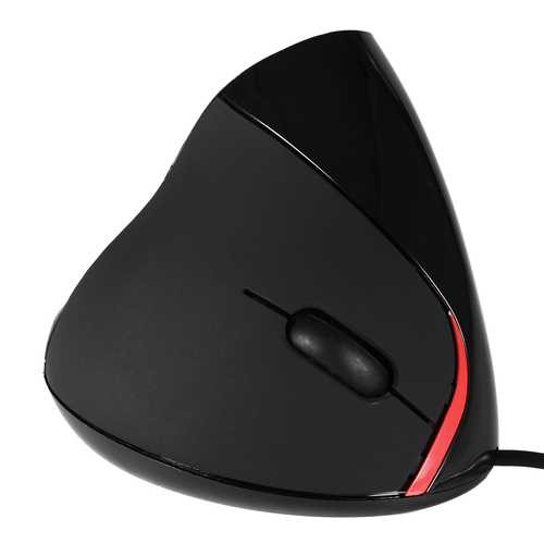 1200DPI USB Wired Ergonomic Wrist Healing Vertical Optical Mouse For PC Laptop