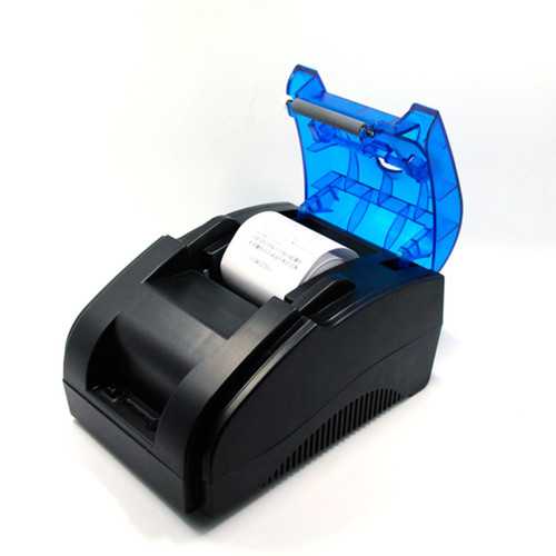 MHT-P58A 58mm Wireless Bluetooth USB Thermal Printer Receipt Machine  Pos 80mm/s Print Speed EU Plug