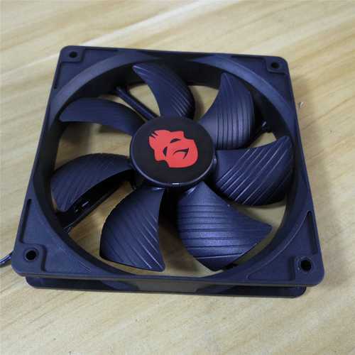 12V DC 3000RPM 12CM Cooling Fan High Speed Dual Ball Bearing Air Mining Cooling Fan Heatsink