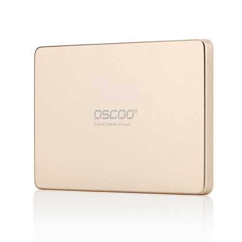 OSCOO 120GB SSD 2.5inch SATA 3 High Speed Solid State Disk Hard Drive MLC NAND Flash Aluminium Alloy