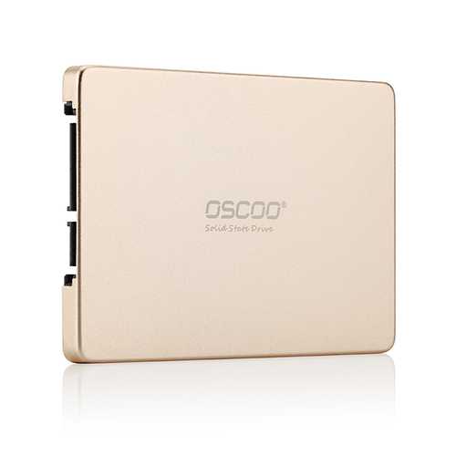 OSCOO 120GB SSD 2.5inch SATA 3 High Speed Solid State Disk Hard Drive MLC NAND Flash Aluminium Alloy