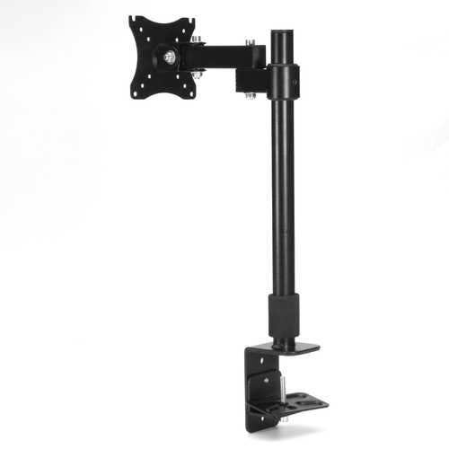 Single Monitor Arm Desk Mount Computer Screen Bracket Stand for 14''-27'' LCD LED TV