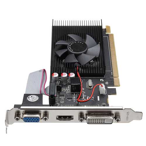 HD6450 2G D3 64Bit 2GB GDDR3 625MHz 1066MHz PCI-E 1.1 Gaming Video Graphics Card