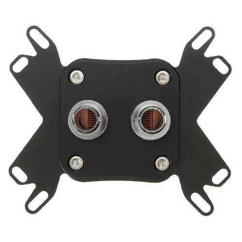 Fancier Copper CPU Cooler Water Cooling Water Block for Intel LGA 1155 2011 AMD AM4