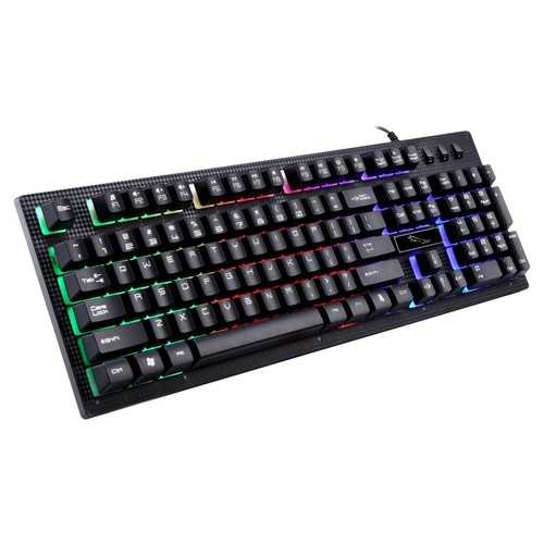 G20 104 Keys Mechanical Hand-feel Colorful Backlit Gaming Keyboard