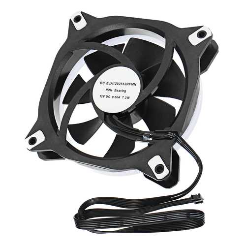 DC 12V 120mm 3PIN 4PIN RGB LED PC Fans Sleeve Bearing Cooling Fan Heatsink