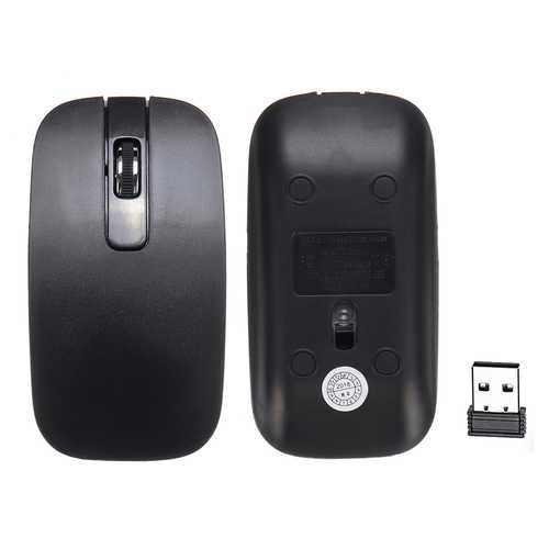 Ultra Thin 2.4GHz Wireless 101 Keys Keyboard and 1000DPI Mouse Combo Set With Keyboard Cover