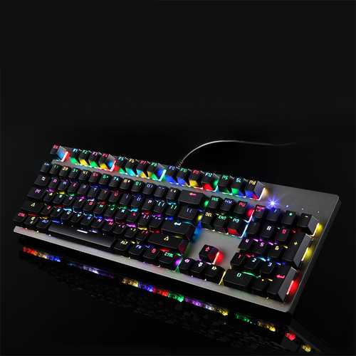 Motospeed CK89 Kailh BOX Switch 104 Keys NKRO RGB Backlit Mechanical Gaming Keyboard