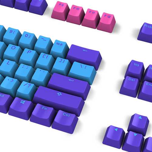 Akko X Ducky Joker 108 Key OEM Profile PBT Keycap Keycaps Set for Mechanical Keyboard