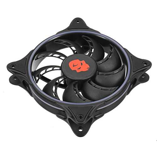 1PCS 120mm 3Pin 4Pin RGB Backlit CPU Cooling Fan Cooler Silent Radiator Heatsinks for Computer Case