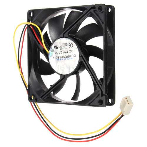 80x80x15mm 3 Pin 12V CPU Cooling Fan Cooler PC Computer Heatsink