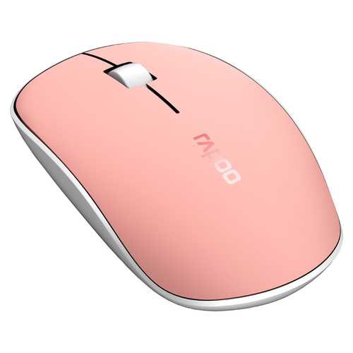 Rapoo M200 1300DPI Multi-Mode Bluetooth 3.0/4.0 2.4GHz Wireless Optical Mouse for Laptops Tablets