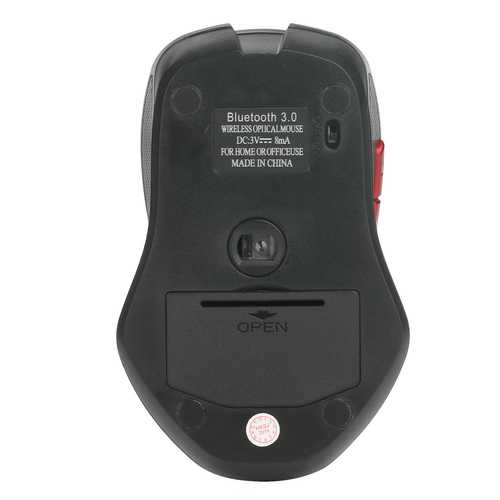 HXSJ T21 Wireless Bluetooth 3.0 Mouse 6 Button 4 Adjustable DPI Up To 2400dpi Gaming Mice