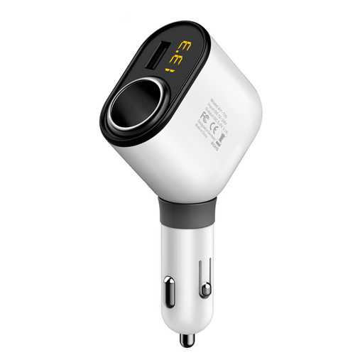 SAST T60 3 USB Ports Car Charger 5V 3.1A Cigarette Lighter Socket USB Car Charger for Mobile Phone