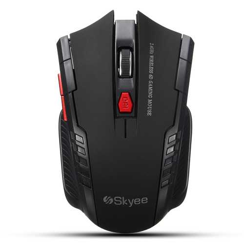 Skyee 2000DPI 2.4GHz Wilreless 6 Key Portable Optical Mouse for Desktop PCs Laptops