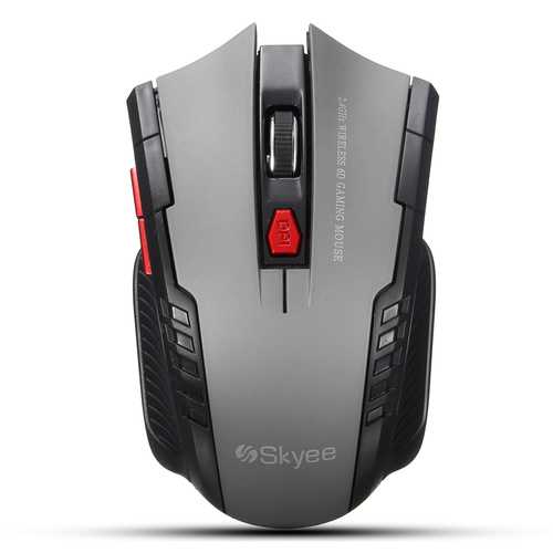 Skyee 2000DPI 2.4GHz Wilreless 6 Key Portable Optical Mouse for Desktop PCs Laptops