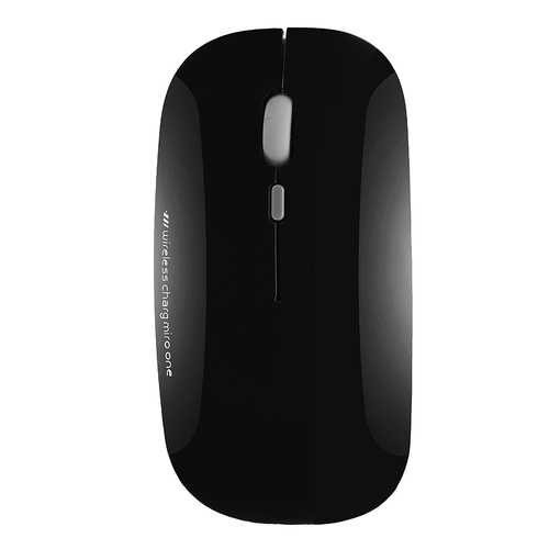 2400DPI Rechargeable 2.4GHz Wireless Mouse Ultra-thin Optical Mouse for Laptops Computers