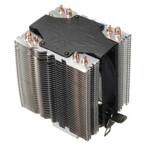 3 Pin 4 Heat Pipes CPU Cooler Heatsink Cooling Fan for LGA1156 LGA1155 LGA1150 LGA1151 LGA775