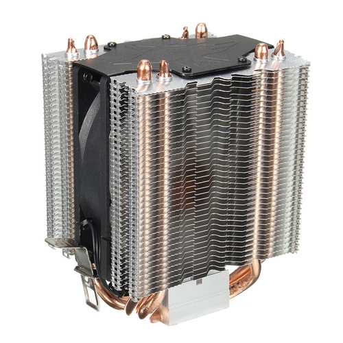 3 Pin 4 Heat Pipes CPU Cooler Heatsink Cooling Fan for LGA1156 LGA1155 LGA1150 LGA1151 LGA775