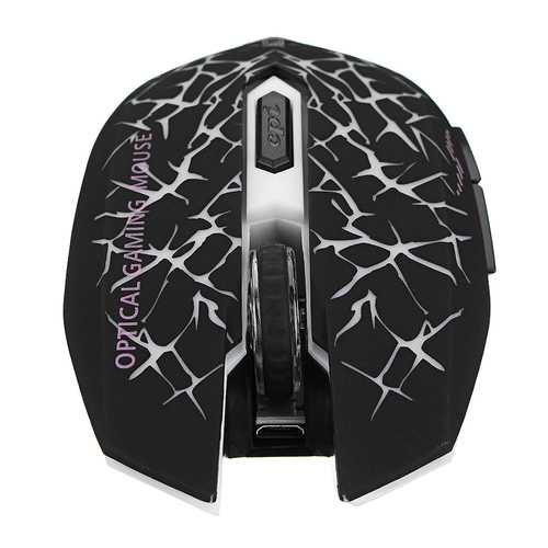 Azzor M6 2400dpi Rechargeable 2.4GHz Wireless Backlit Optical Mouse Silent Mouse