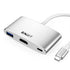 Eaget CH13 3 In 1 Type-C to USB 3.0 HDMI Type-C  Converter Multifunction HUB For Macbook Tablet PC