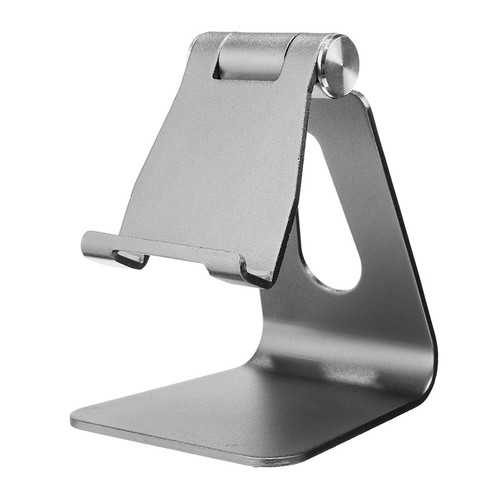 Universal Aluminum Alloy 270 Degree Adjustable Desktop Charging Holder Stand for Mobile Phone Tablet