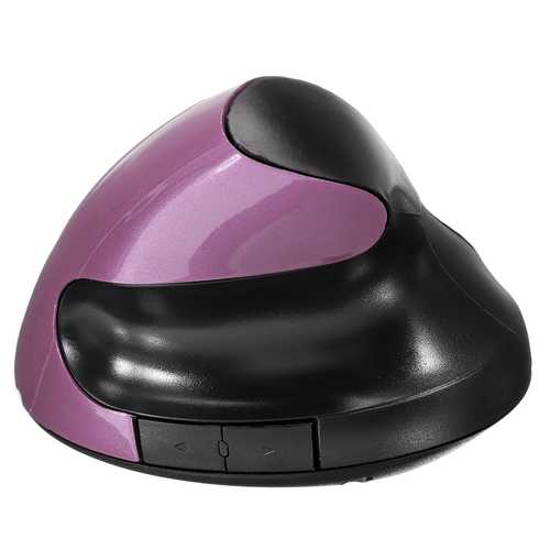 2.4G Wireless Vertical Ergonomic Upright Optical Mouse 1600DPI 5 Buttons Mice