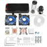 PC Water Cooling Kit 240mm Radiator Pump Reservoir CPU Block Rigid Tubes DIY