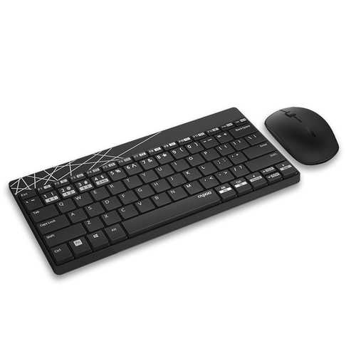 Rapoo 8000M Wireless Bluetooth 3.0/4.0 Keyboard And Mouse Combo Set