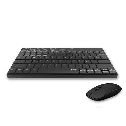 Rapoo 8000M Wireless Bluetooth 3.0/4.0 Keyboard And Mouse Combo Set