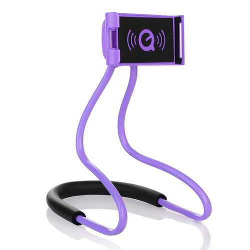 Universal Hanging Neck Long Arm 360 Degree Rotation Lazy Phone Holder for iPhone Xiaomi