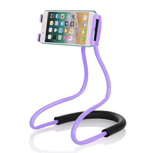 Universal Hanging Neck Long Arm 360 Degree Rotation Lazy Phone Holder for iPhone Xiaomi