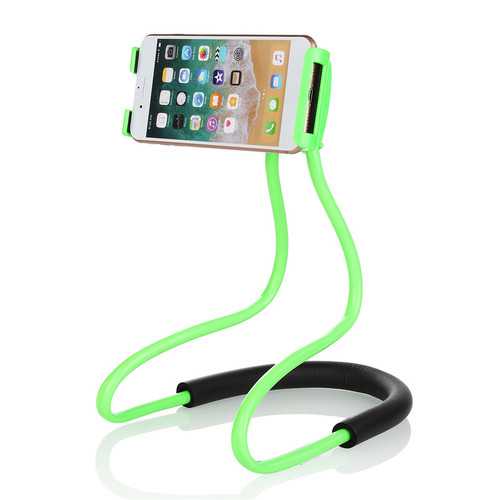 Universal Hanging Neck Long Arm 360 Degree Rotation Lazy Phone Holder for Samsung Xiaomi