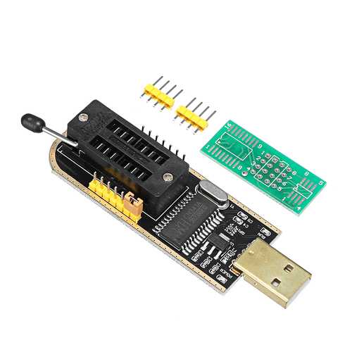 EEPROM BIOS USB Programmer CH341A + SOIC8 Clip + 1.8V Adapter + SOIC8 Adapter For 24 25 Series Flash