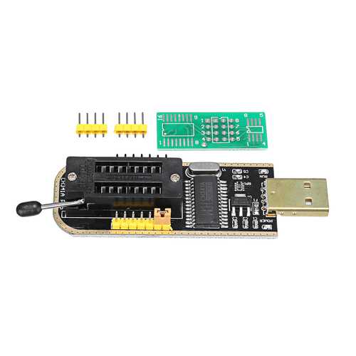 EEPROM BIOS USB Programmer CH341A + SOIC8 Clip + 1.8V Adapter + SOIC8 Adapter For 24 25 Series Flash