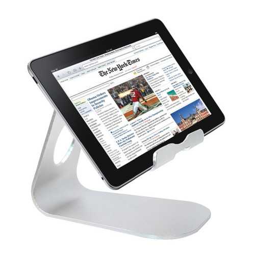 Bakeey™ Aluminum Alloy Multi-angle Adjustable Anti-slip Desktop Holder for iPad Tablet Mobile Phone