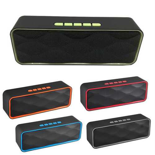 Wireless Bluetooth Speaker Portable Subwoofer Super Bass Stereo Loudspeakers For Tablet Cellphone