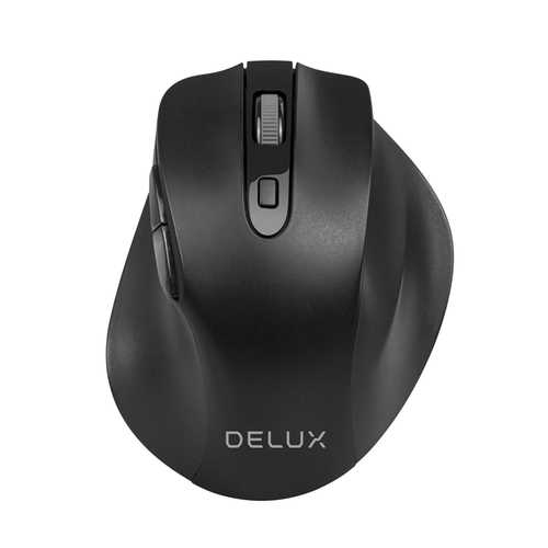 Delux M517GX 1600DPI 6-Button 2.4GHz Wireless Optical Mouse for Office Use