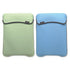 Reversible Notebook Sleeve Fits Most Widescreens Up to 12.1 Green and Baby Blue