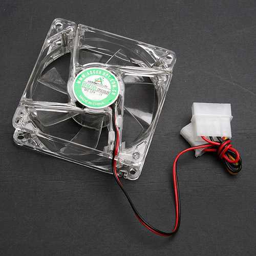 80mm 4 Pin CPU Heat Sink Cooler Cooling Fan Colorful LED