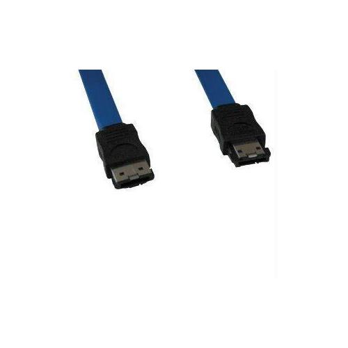 ESATA CABLE - SATA - MALE - SATA - MALE - 6 FEET - DOUBLE SHIELDED